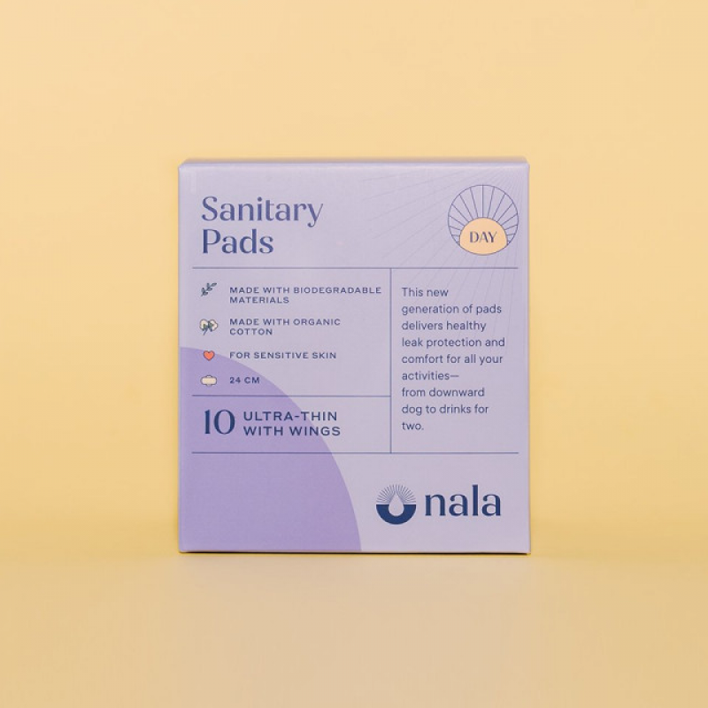 Organic and Biodegradable Pads and Tampons Nala Woman Philippines