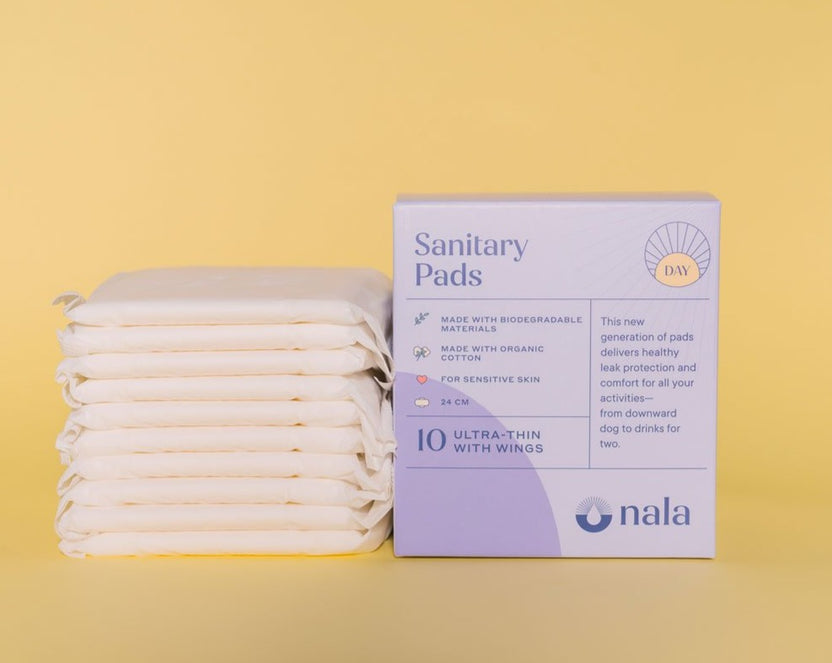 Organic and Biodegradable Pads and Tampons Nala Woman Philippines