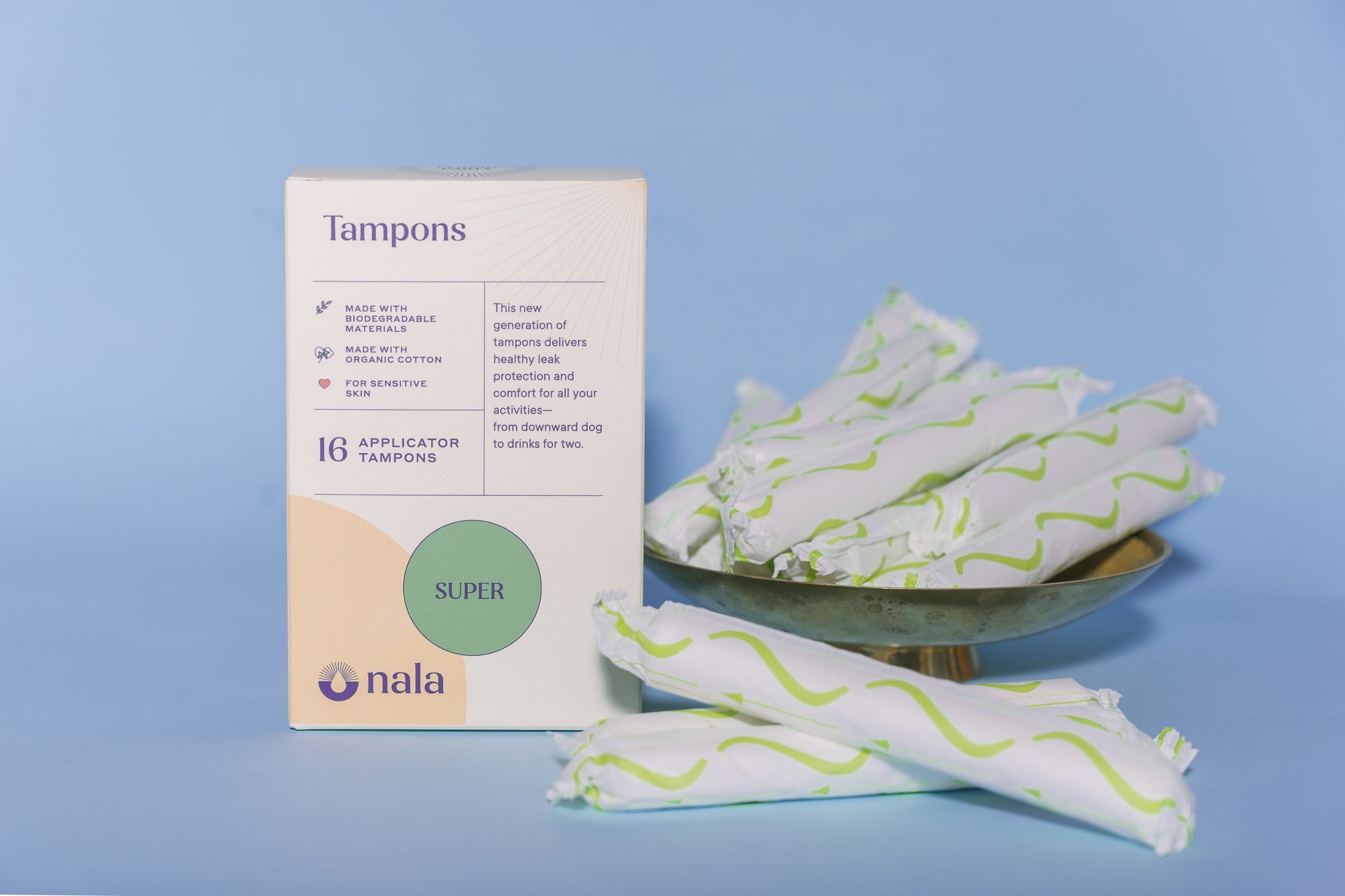 nala woman tampons philippines biodegradable organic
