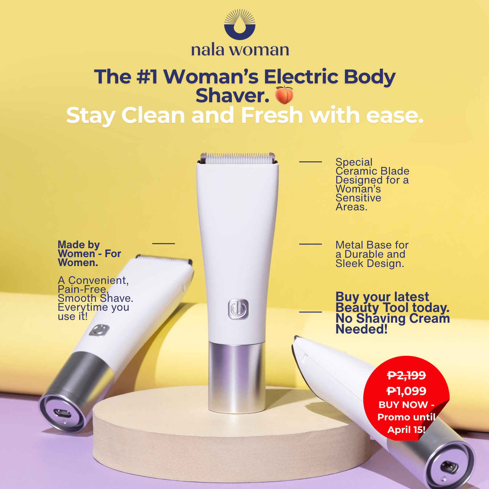 Just Arrived: Nala Woman Body Shaver!